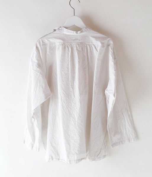 holk/MARINE SHIRT (OYSTER WHITE)