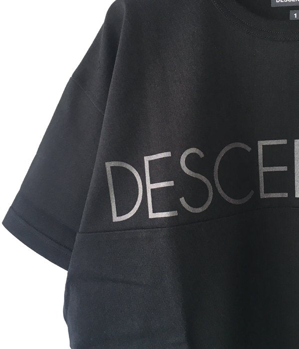 DESCENDANT/PADDLE CREW NECK SS (BLACK)