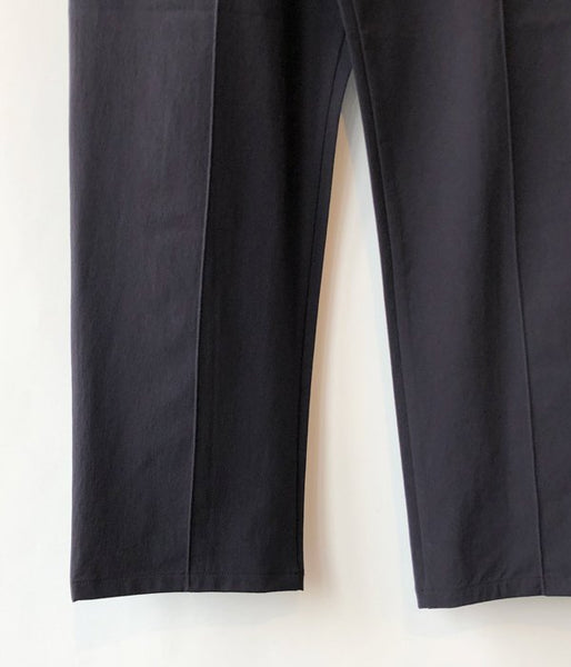 PHEENY/NYLON 4WAY CLOTH EASY SLACKS(BLACK)