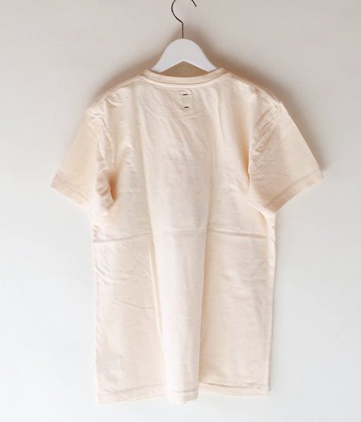 HOLLYWOOD RANCH MARKET/OLD SQUARE LOGO T-SHIRT (NATURAL)