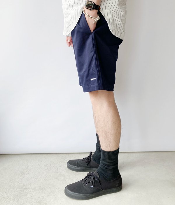 DESCENDANT/SHORE BEACH SHORTS (NAVY)