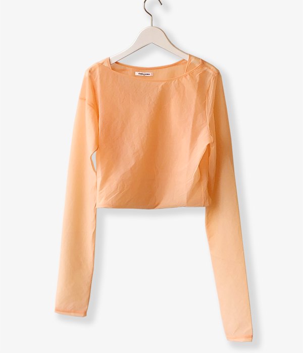 fumika uchid layered cropped top