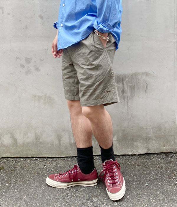 DESCENDANT/SHORE BEACH SHORTS (GRAY)