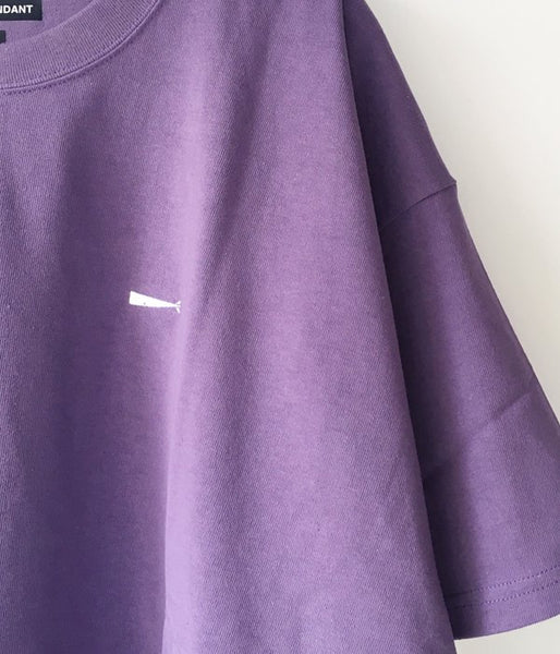 DESCENDANT/STRIP CREW NECK SS FULL SIZE (PURPLE)