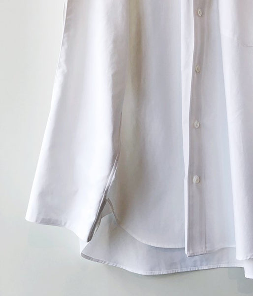 FUMIKA_UCHIDA/Oxford/ARM-BELTED SHIRTS(WHITE)