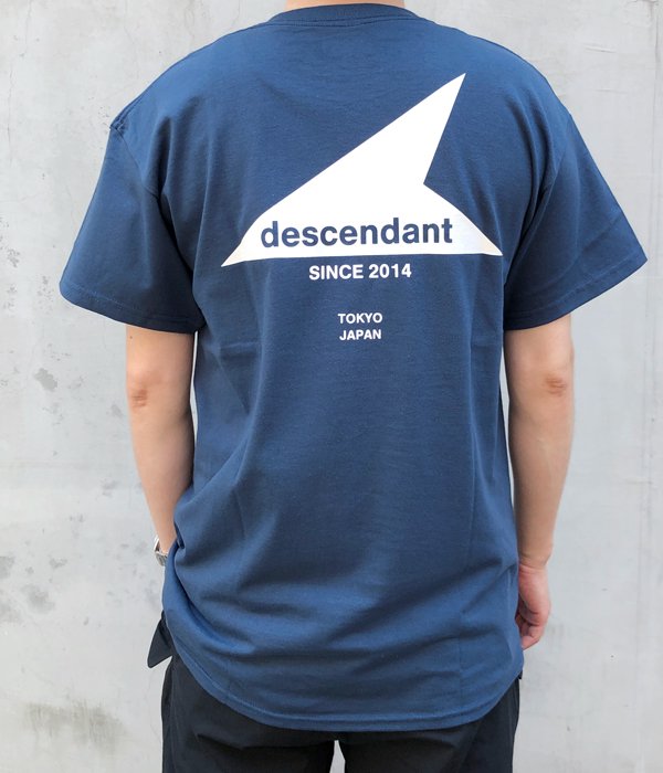 DESCENDANT/CETUS SS TEE (NAVY)