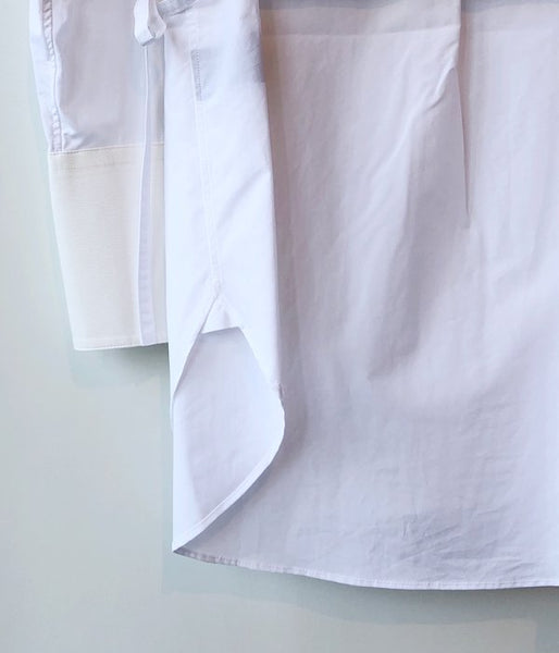 PHEENY/SEPARATED BOSOM DRESS SHIRT(WHITE)