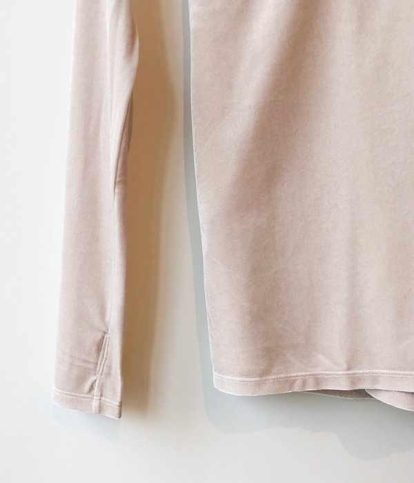 PHEENY/VELOURS ENSEMBLE L/S(IVORY)