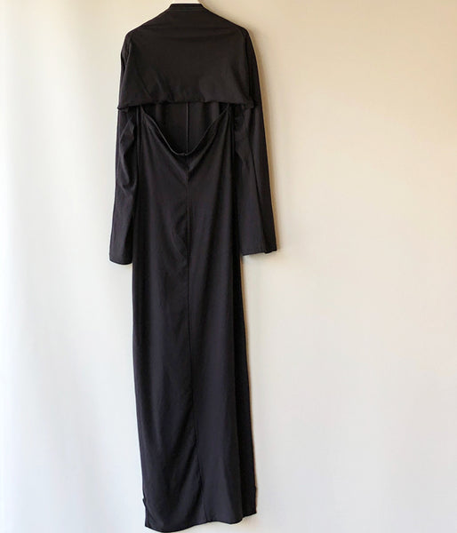 FUMIKA_UCHIDA/SEPARATE LONG-SLEEVE DRESS(FADE BLACK)