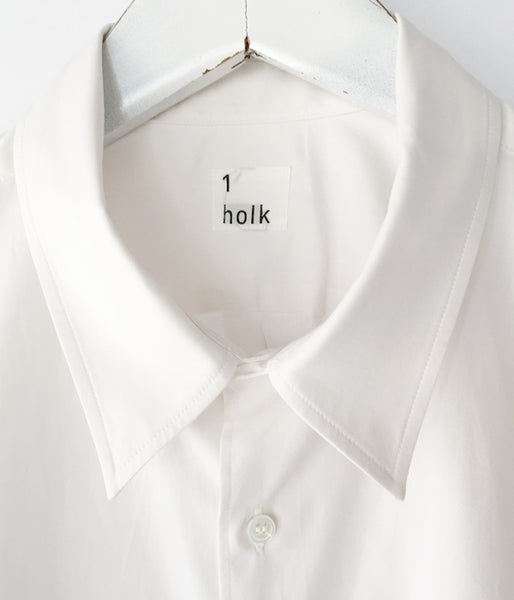 holk/REGULAR SHIRT (WHITE)