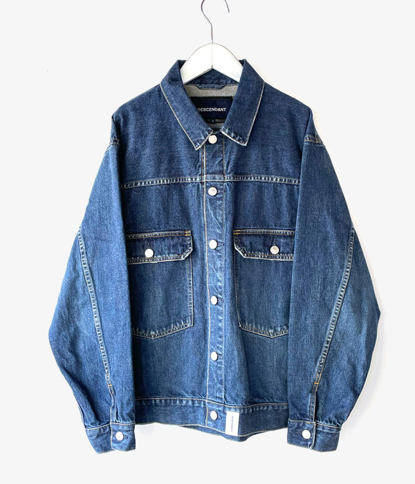 DESCENDANT/DIGGER DENIM JACKET (INDIGO)