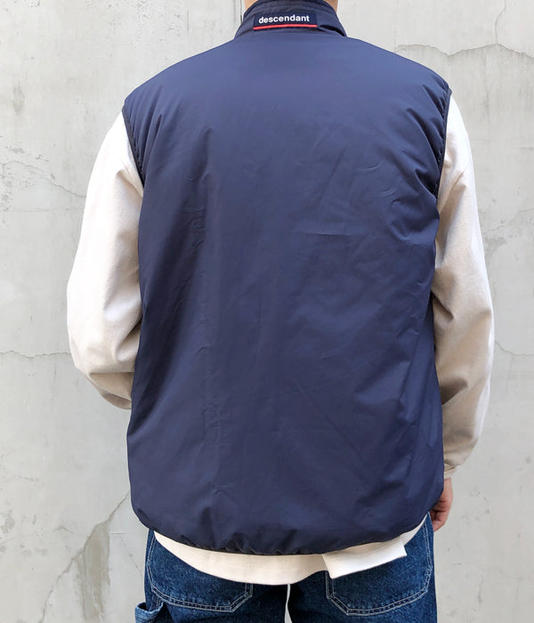 DESCENDANT/LOAD PADDING VEST (NAVY)