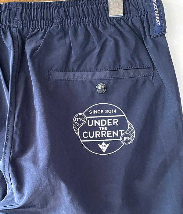 DESCENDANT/SHORE NYLON BEACH PANTS (NAVY)