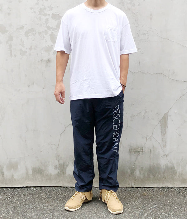 DESCENDANT/SHORE NYLON BEACH PANTS (NAVY)