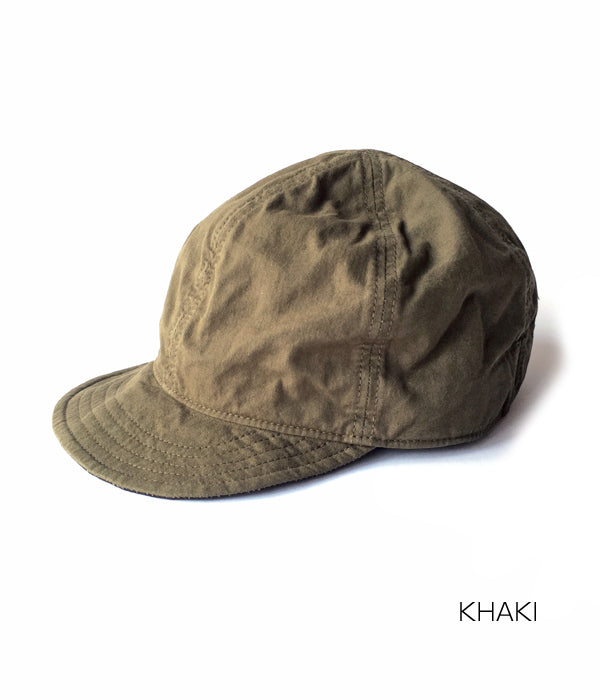 MHL./WASHED VINTAGE COTTON POPLIN CAP