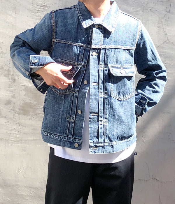 visvim SS 101 JKT DMGD- 1001デニムジャケットiris 製作元直販