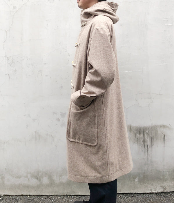 POLYPLOID/DUFFLE COAT C (WHITE MELANGE)