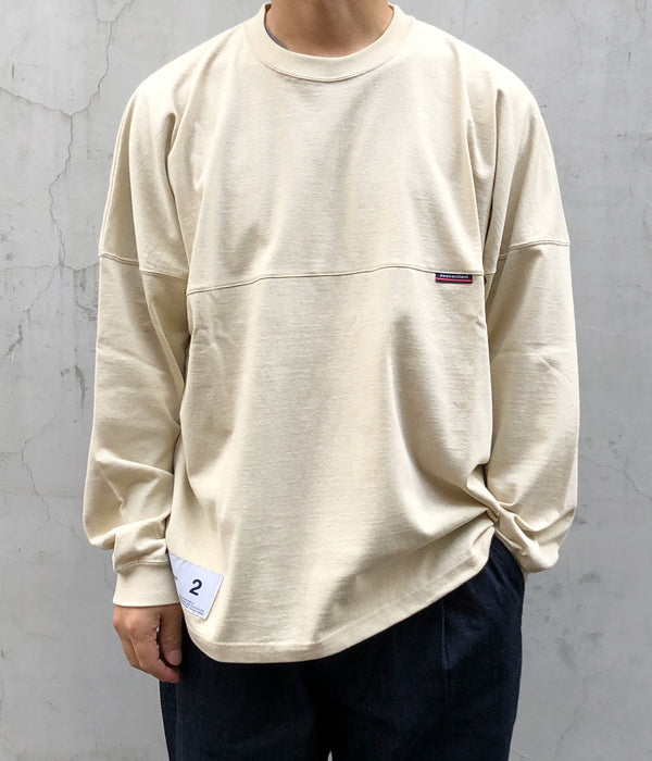 通販でクリスマス トップス (BEIGE) LS JERSEY DESCENDANT/CETUS