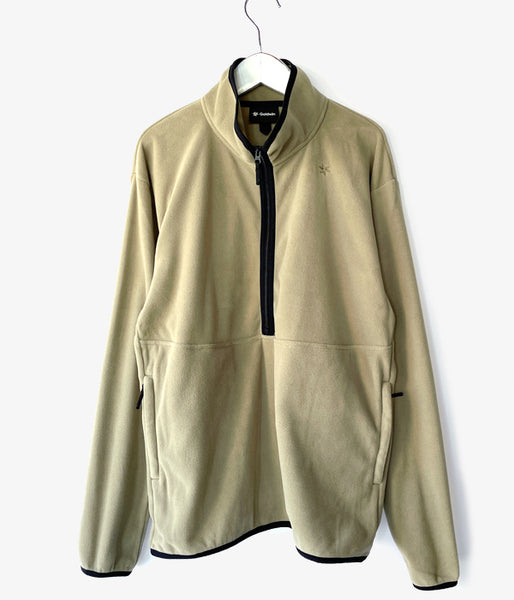 Goldwin Lifestyle/MICRO FLEECE HALF ZIP (BRITISH BEIGE)