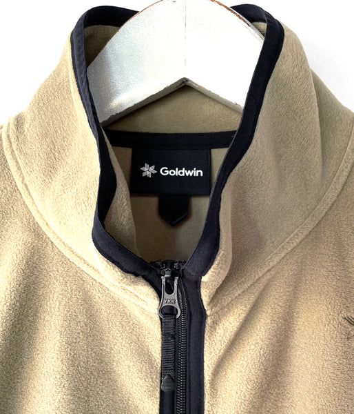 Goldwin Lifestyle/MICRO FLEECE HALF ZIP (BRITISH BEIGE)