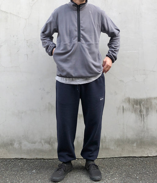 Goldwin Lifestyle/MICRO FLEECE HALF ZIP (CLOUD GREY)