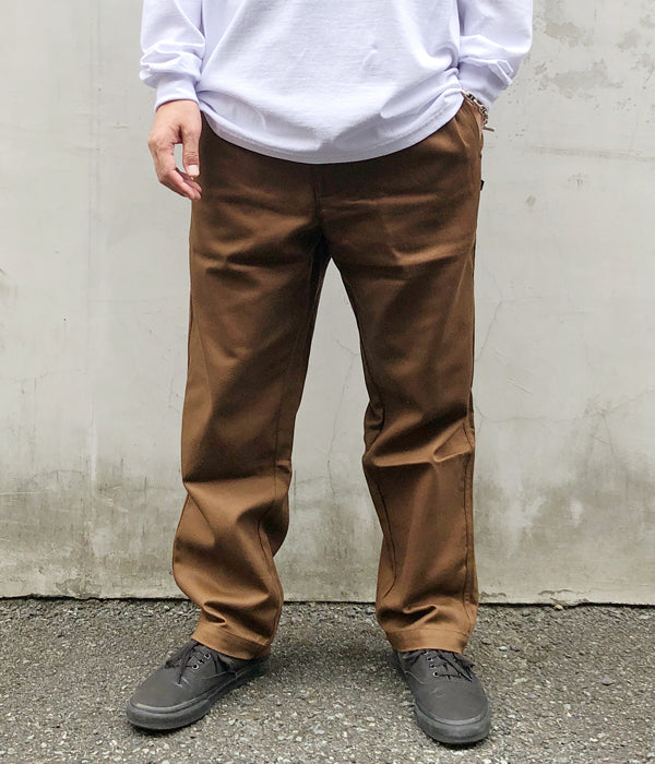 DESCENDANT/SHORE TWILL BEACH PANTS (BROWN)