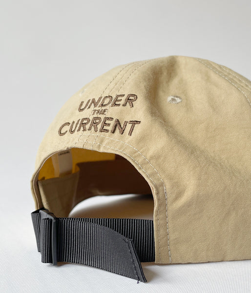 DESCENDANT/FIN 6PANEL CAP (BEIGE)