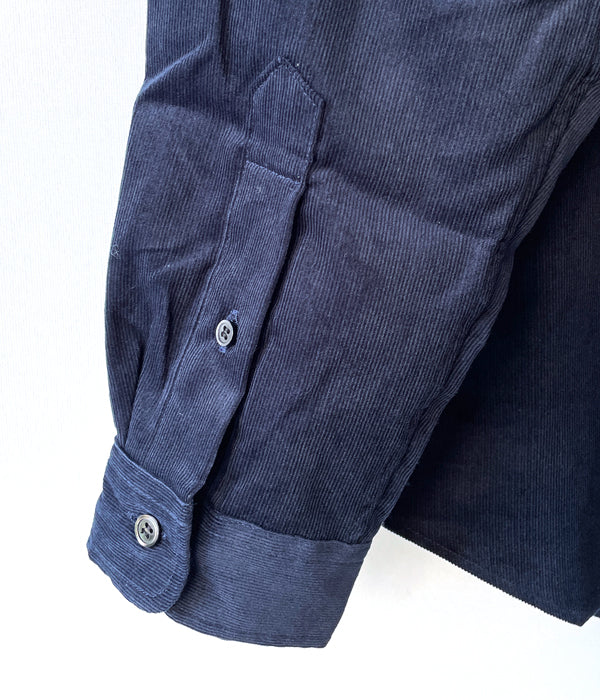 DESCENDANT/KENNEDY'S CORDUROY B.D. LS SHIRT (NAVY)