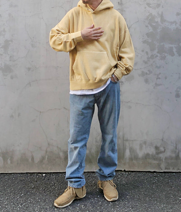 visvim AMPLUS HOODIE P.O. UNEVEN DYE パーカ visvim/AMPLUS HOODIE P.O. (UNEVEN DYE) (MUSTARD)