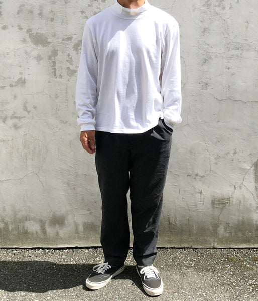 DIGAWEL/MOCKNECK L/S (WHITE)