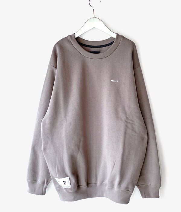 DESCENDANT/ディセンダント PE CREW NECK SWEAT