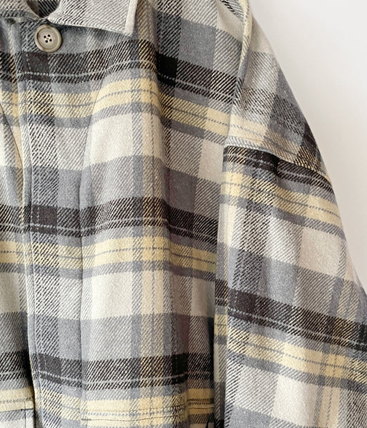 DESCENDANT/LOGGER PLAID JACKET (GRAY)