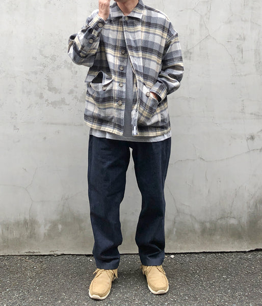 DESCENDANT/LOGGER PLAID JACKET (GRAY)