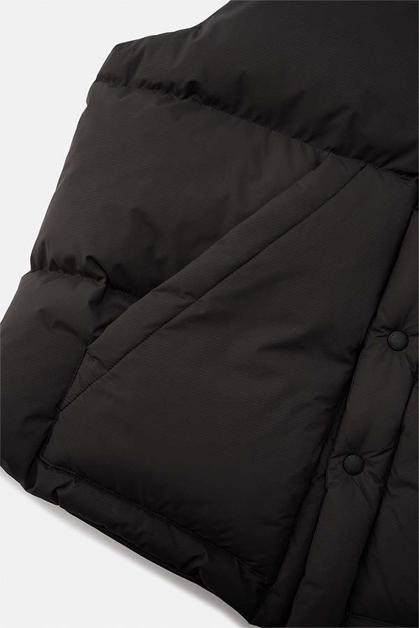 DIGAWEL/F/CE×DIGAWEL PUFFER VEST (BLACK)