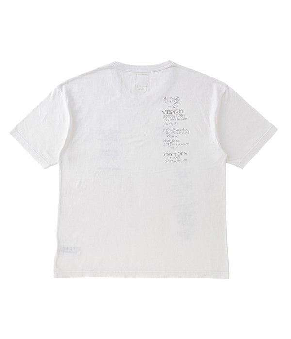 visvim/JUMBO TEE S/S (WHITE)