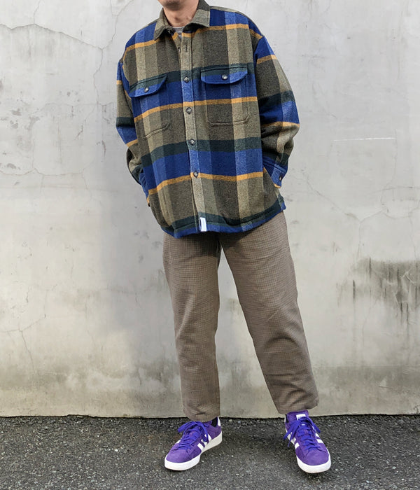 ジャケット・アウター 24AW descendant CLAIRTON PLAID JACKET 24AW descendant CLAIRTON PLAID JACKET