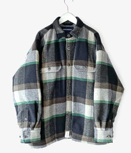 Descendant clairton plaid jacket 3身幅64cm