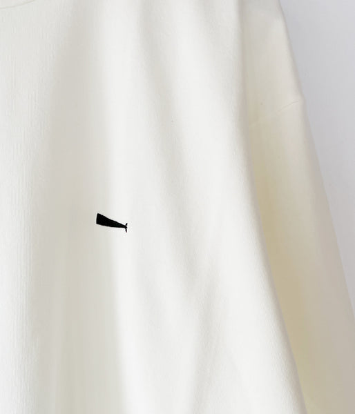 DESCENDANT/CYLINDER HIGH NECK LS (WHITE)