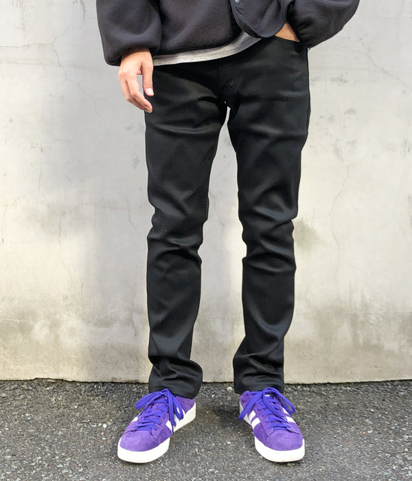 12,000円DESCENDANT DIN-4 SKINNY JEANS BLACK