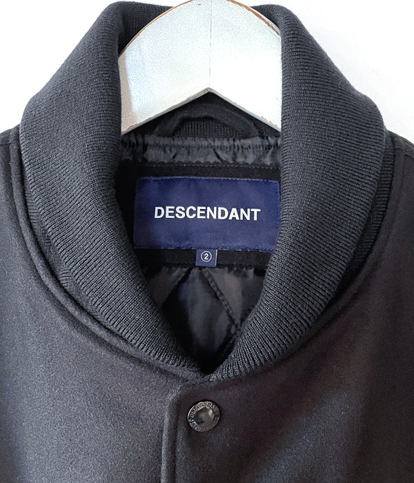 DESCENDANT/SQUAD VARSITY JACKET (BLACK)