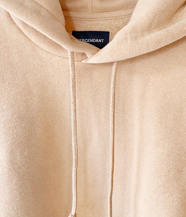 DESCENDANT/HORIZON HOODED SWEATSHIRT (BEIGE)