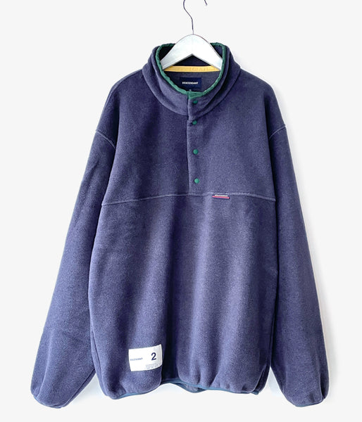 DESCENDANT/HUMMING FLEECE PULL OVER (NAVY)