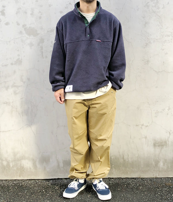 DESCENDANT/HUMMING FLEECE PULL OVER (NAVY)