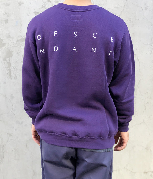 DESCENDANT／SEMAPHORE CREWNECK SWEATSHIRT