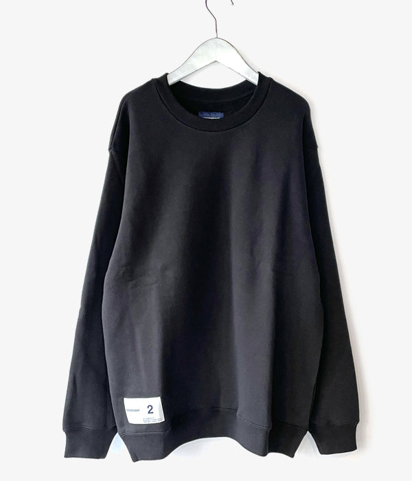 DESCENDANT/SEMAPHORE CREW NECK SWEATSHIRT (BLACK)