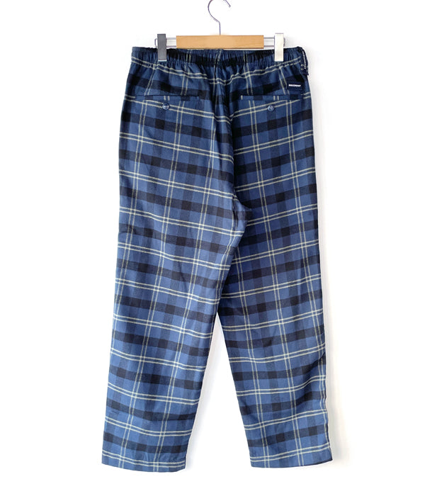 DESCENDANT/SHORE PLAID BEACH PANTS (NAVY)