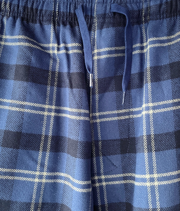 DESCENDANT/SHORE PLAID BEACH PANTS (NAVY)