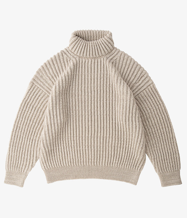 visvim AMPLUS TURTLENECK KNIT IVORY サイズ2-