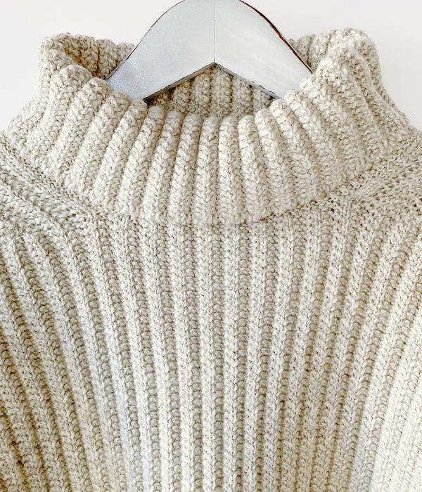 visvim/AMPLUS TURTLENECK KNIT (IVORY)