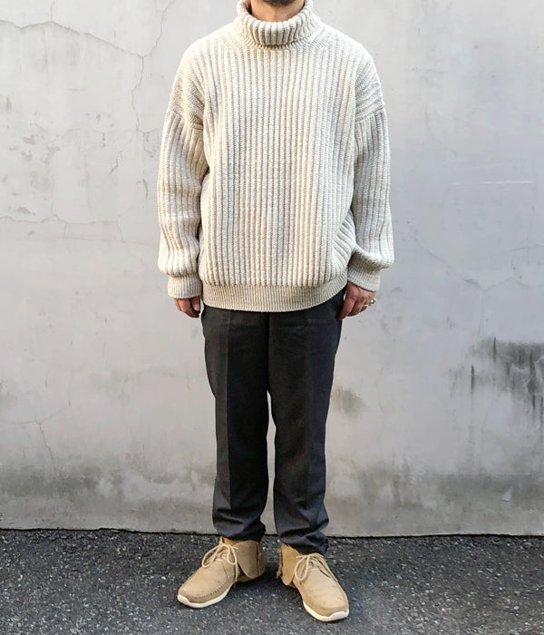 visvim/AMPLUS TURTLENECK KNIT (IVORY)